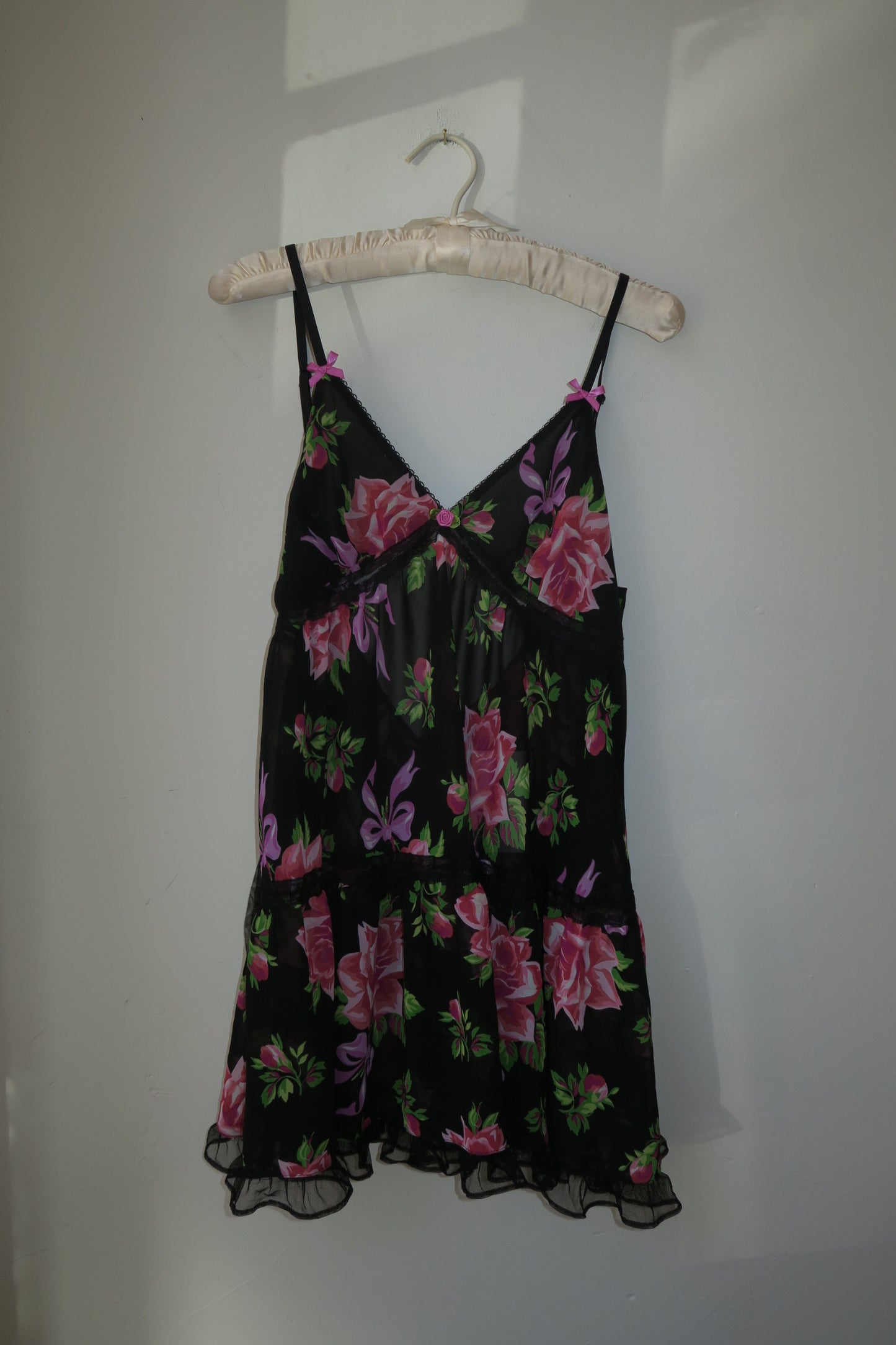 Betsy Johnson Floral Slip Dress