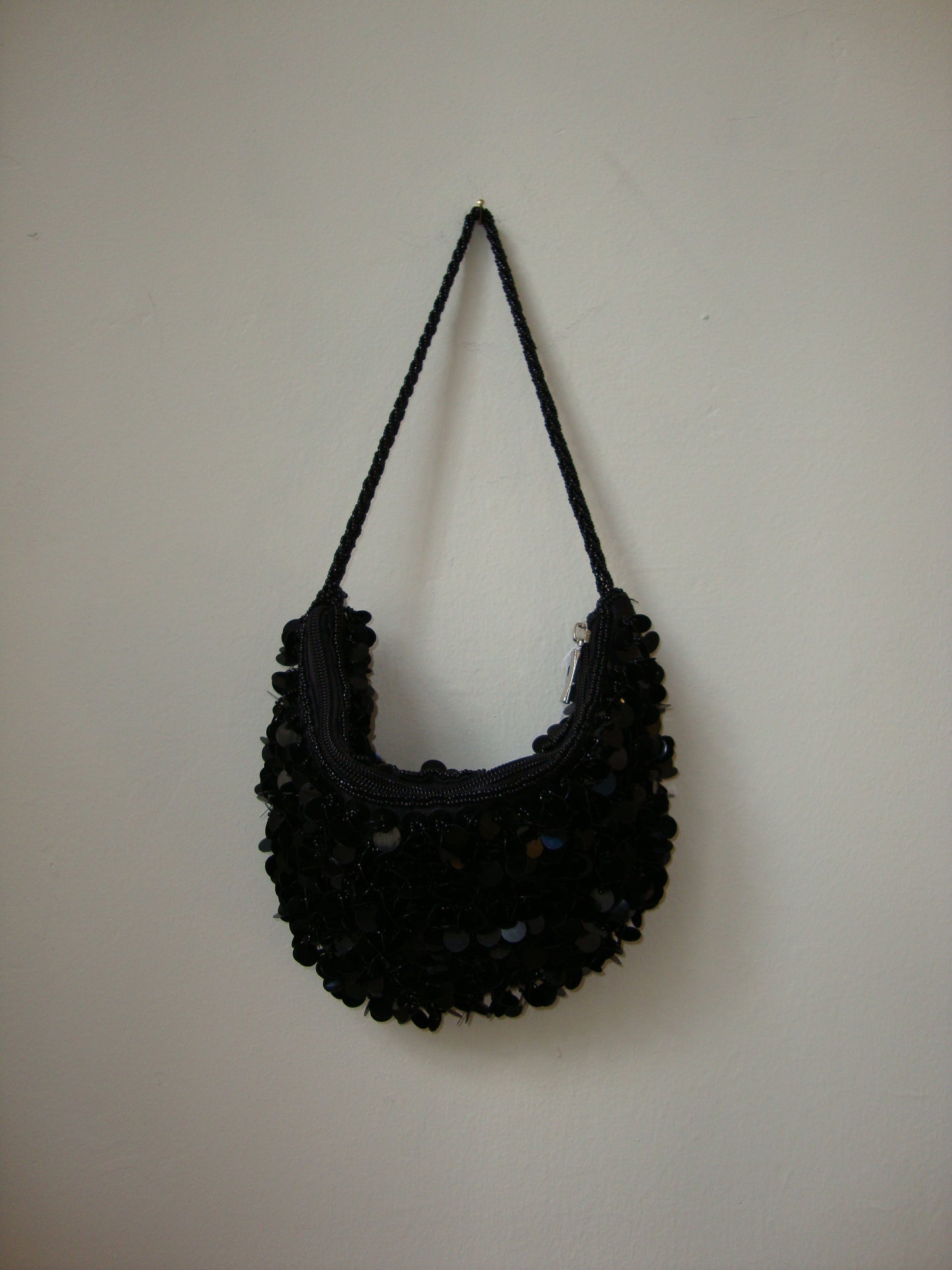 Y2K Black mini sequin bag