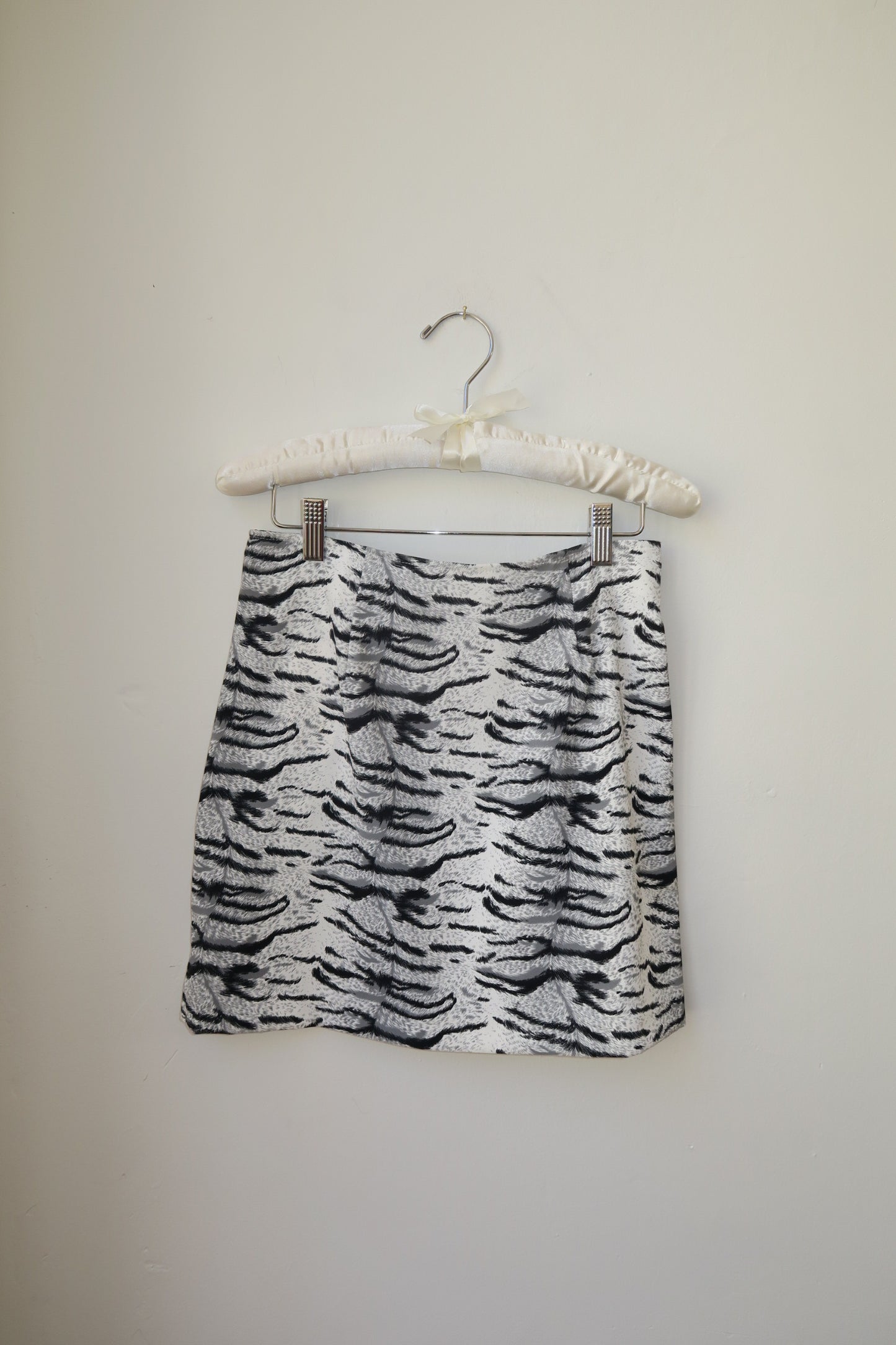 La Belle Mini Snake Print Skirt