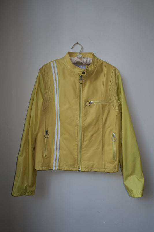 Wilsons Leather Nylon and Leather Jacket